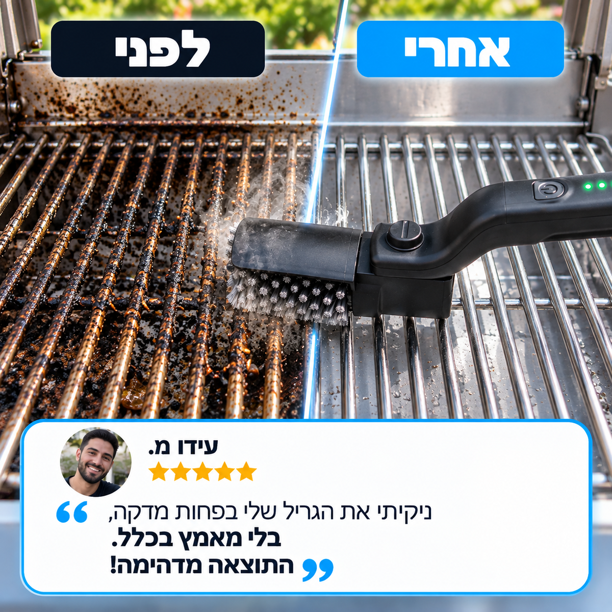 ערכת הניקוי החשמלית של Voltify
