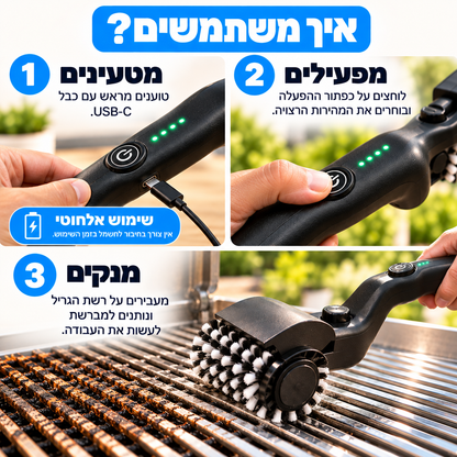ערכת הניקוי החשמלית של Voltify